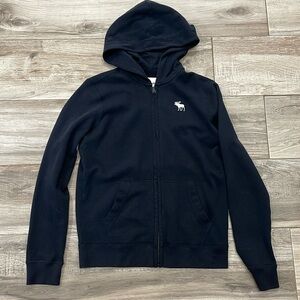 Abercrombie Kids Black, Hooded Zip Jacket